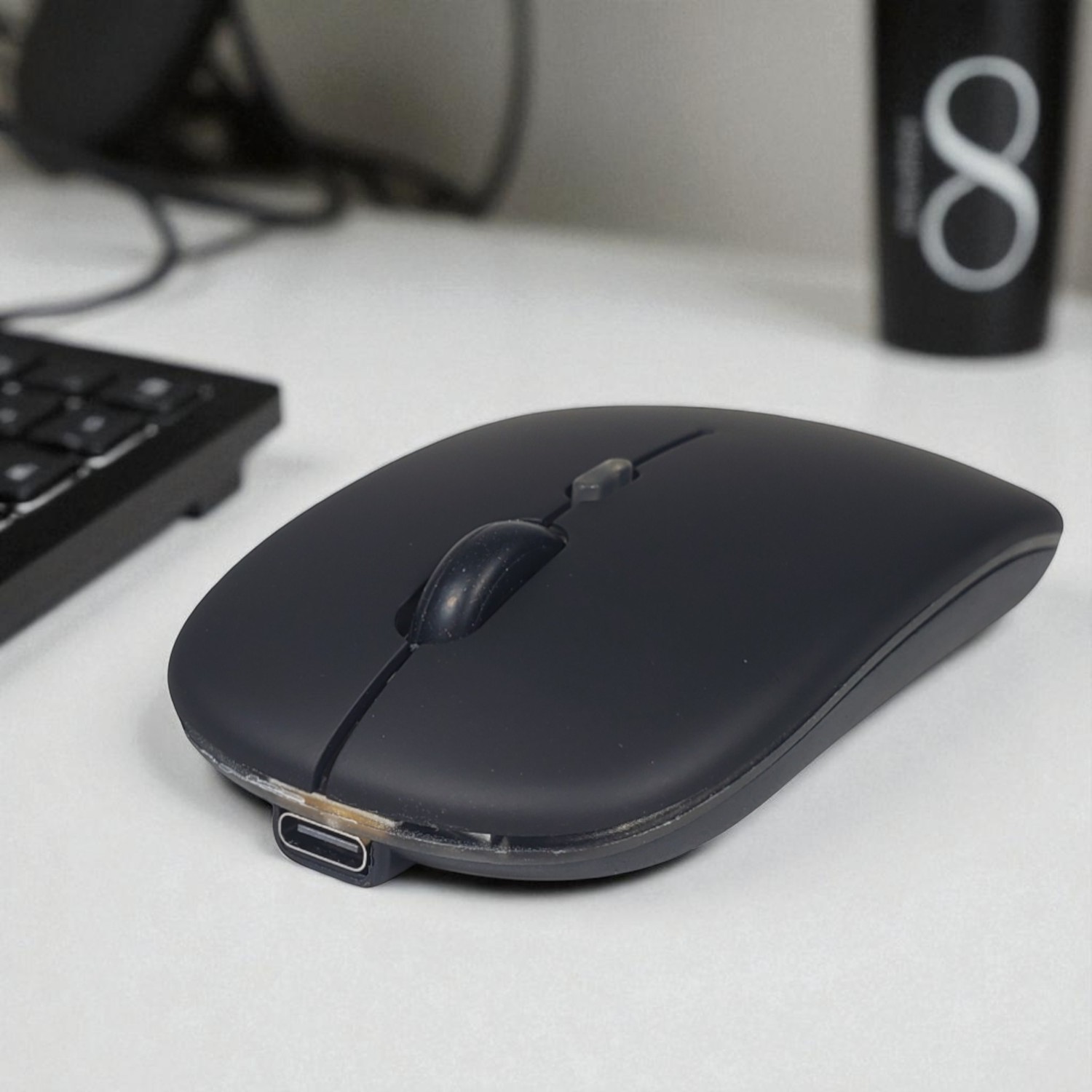 Taffware Mouse Wireless Bluetooth Optical 2.4GHz Silent Click 1600DPI - DC001