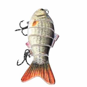 TaffSPORT Umpan Pancing Jointed Bait Fish Lure 9.5cm 20g 1 PCS - VSJ06-4