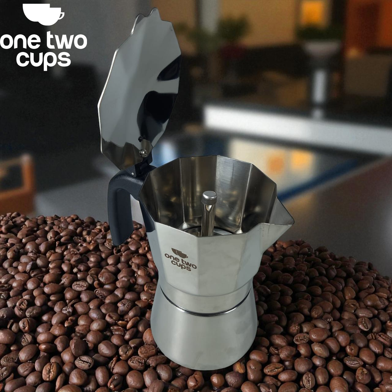 WOXY Moka Pot Italian Espresso Coffee Maker Stainless Steel - W-767