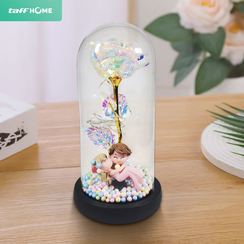 TaffHOME Lampu Meja Hias LED Galaxy Rose Eternal Colorful Light - TH-505
