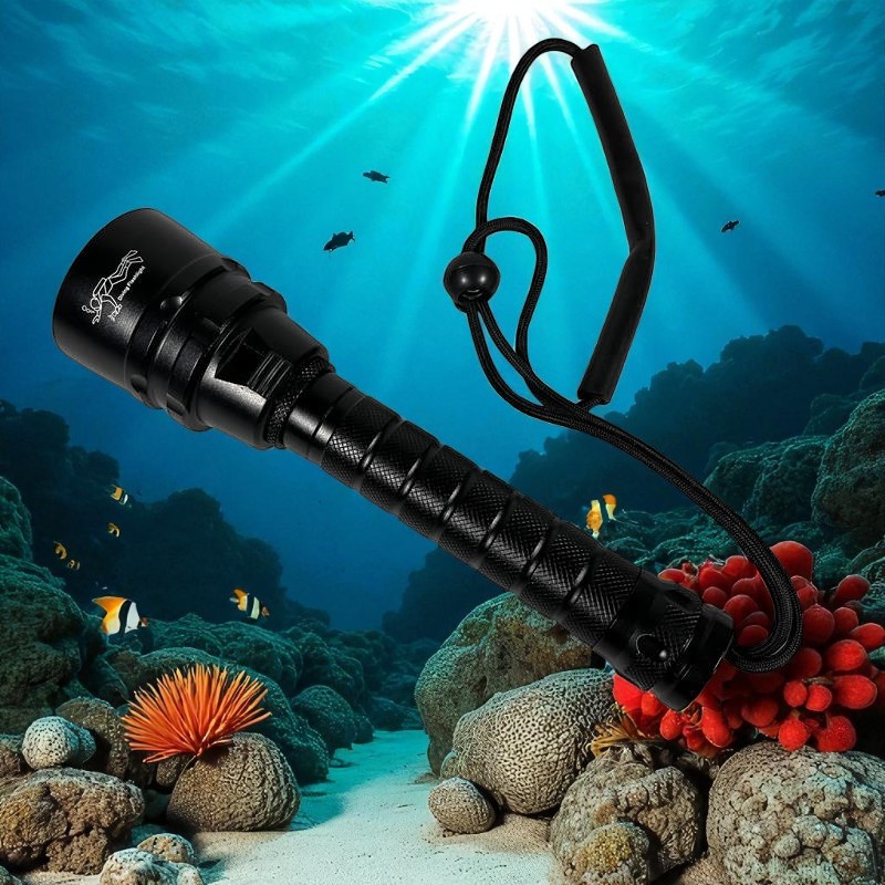 TaffLED Senter LED Scuba Dive Waterproof IP68 T6 - TG-S151