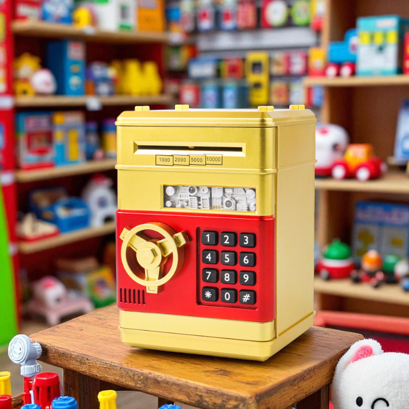 TARA Celengan Anak Electronic Bank Safe Box Money Model Brankas - T-8815