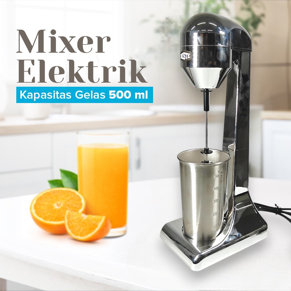 HOPING Mixer Elektrik Alat Pengaduk Pengocok Minuman Otomatis 100W - HSM-705S