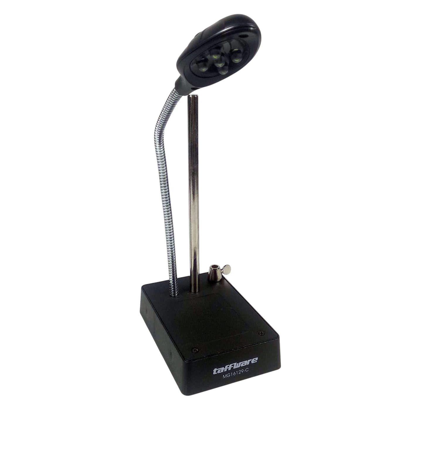 Taffware Helping Hand Alat Pegangan Solder Kaca Pembesar LED - MG16129-C