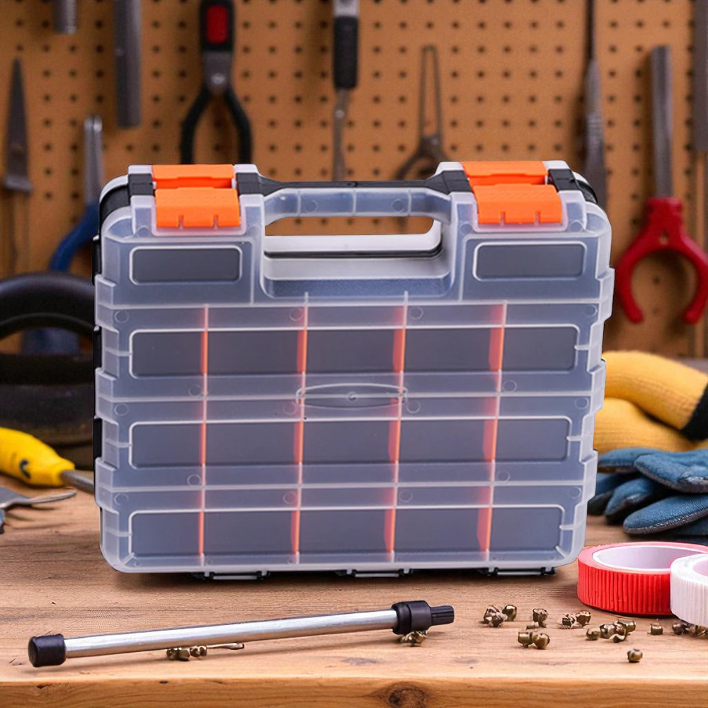 FNICEL Kotak Perkakas Multifungsi Storage Tool Box Double Side - G-322