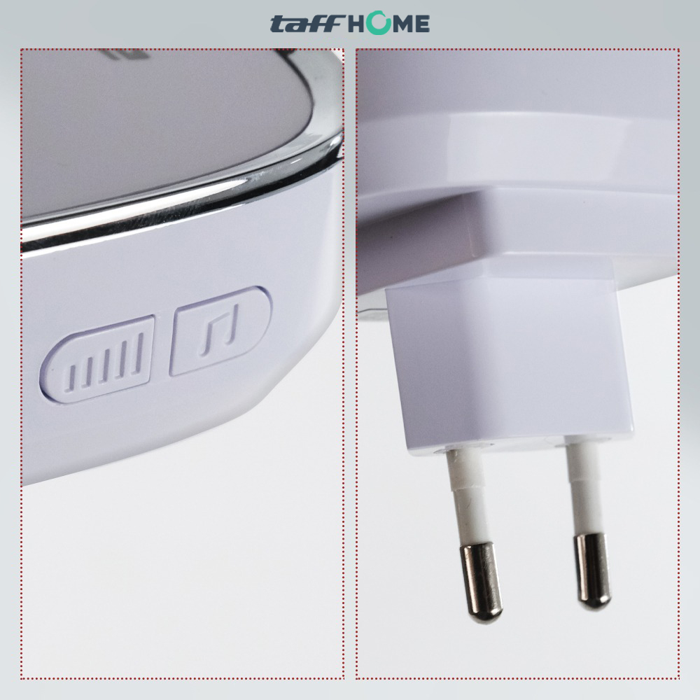 Taffware Bel Pintu Rumah Wireless Doorbells Waterproof 59 Nada - A101