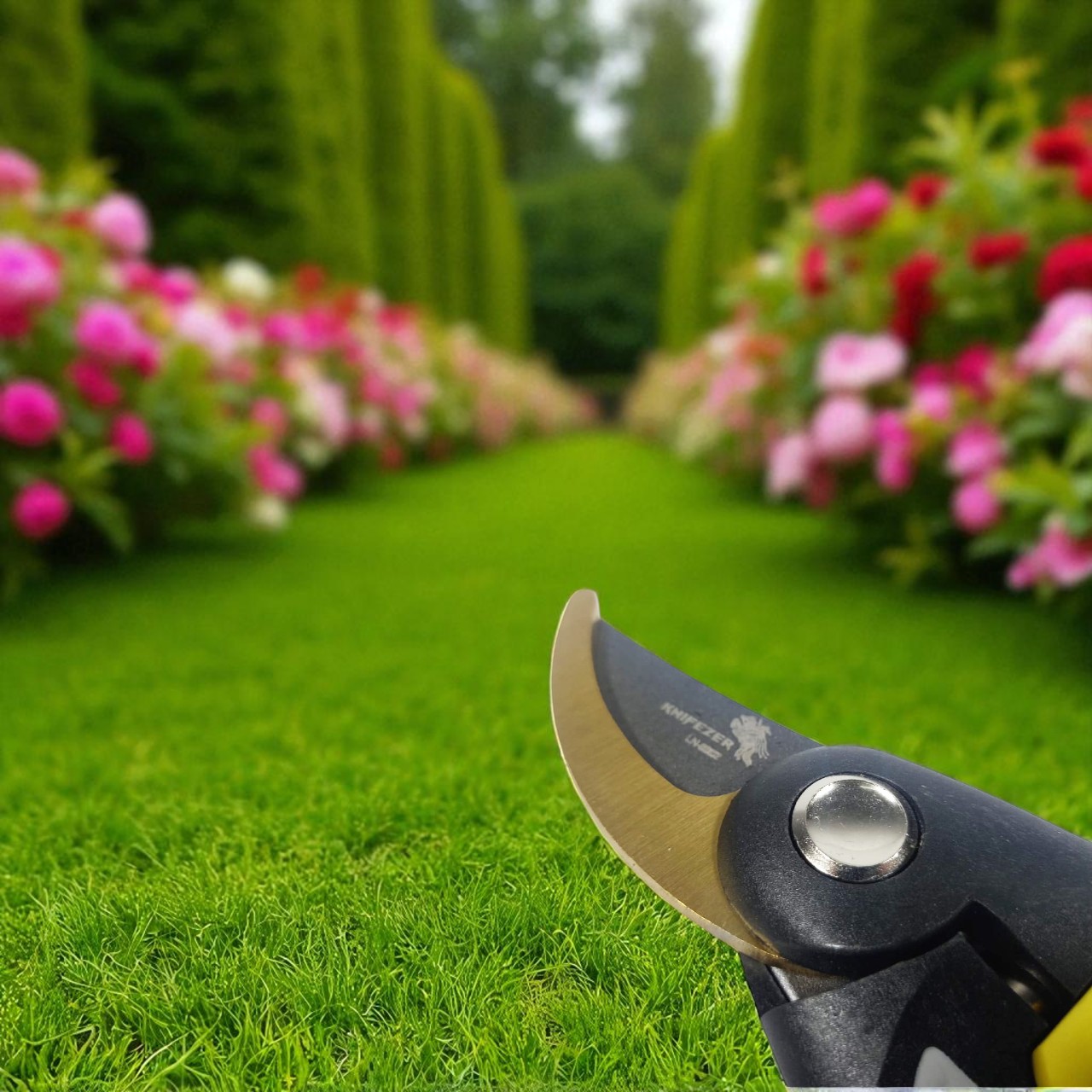 KNIFEZER Gunting Taman Ranting Tumbuhan Bunga Cutting Garden - LN-8002