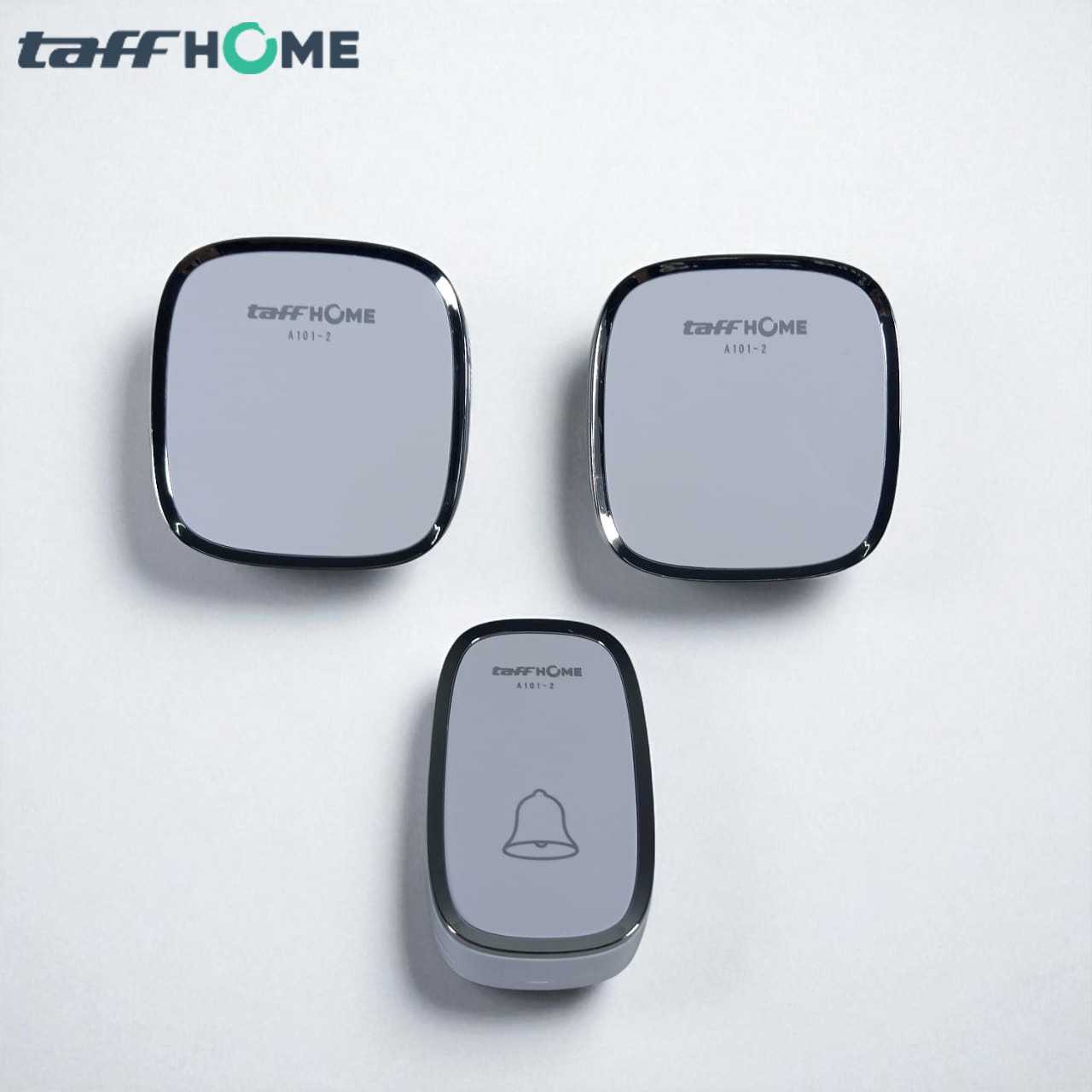 Taffware Bel Pintu Rumah Wireless Doorbells Waterproof 59 Nada - A101