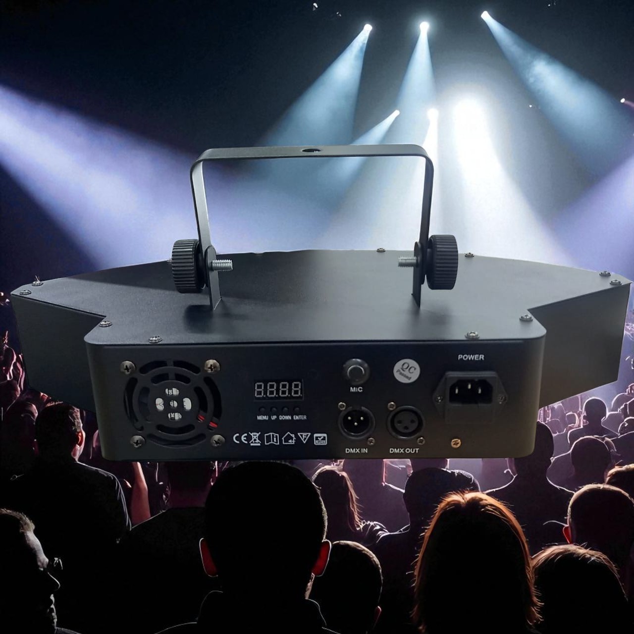 KEMAX Lampu Sorot LED Laser Beam Disco RGBW Dynamic DMX512 - KM36