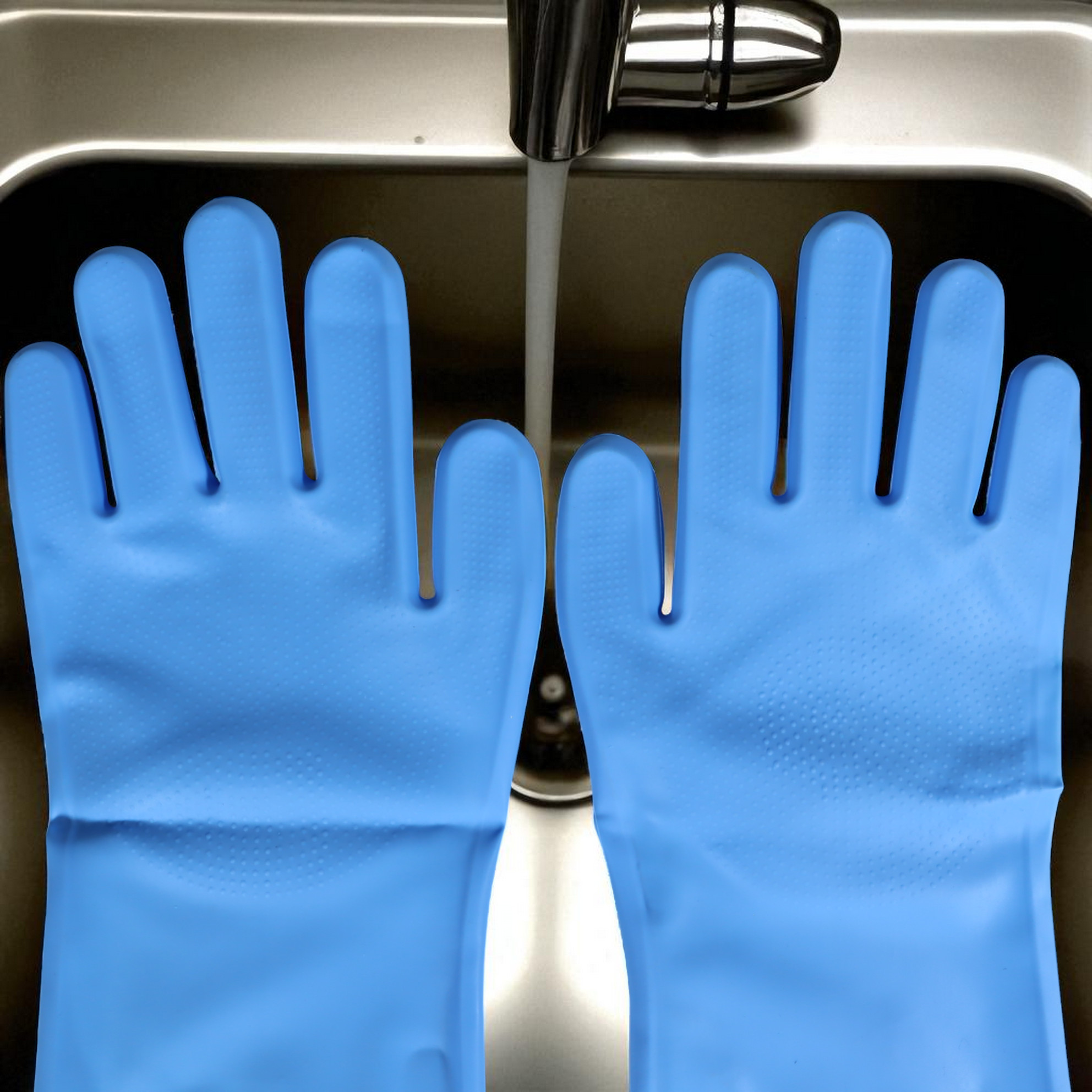 Mi JJ Sarung Tangan Sikat Magic Silicone Cleaning Gloves - HH674