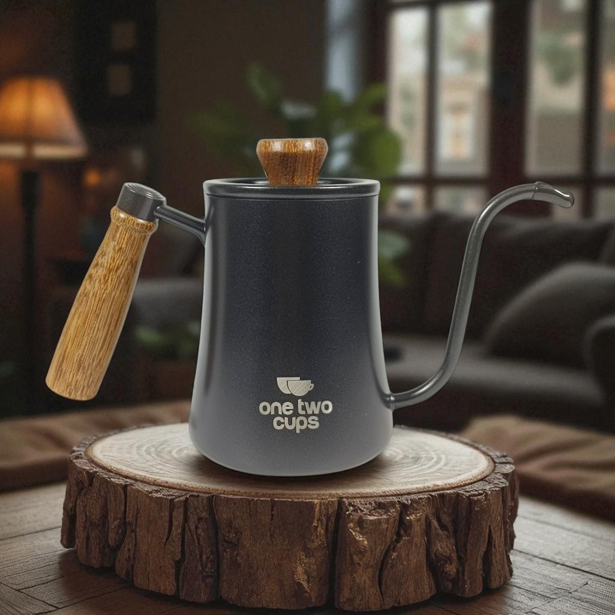 One Two Cups Teko Kopi Leher Angsa Gooseneck Pour Over Kettle 500ml - K55