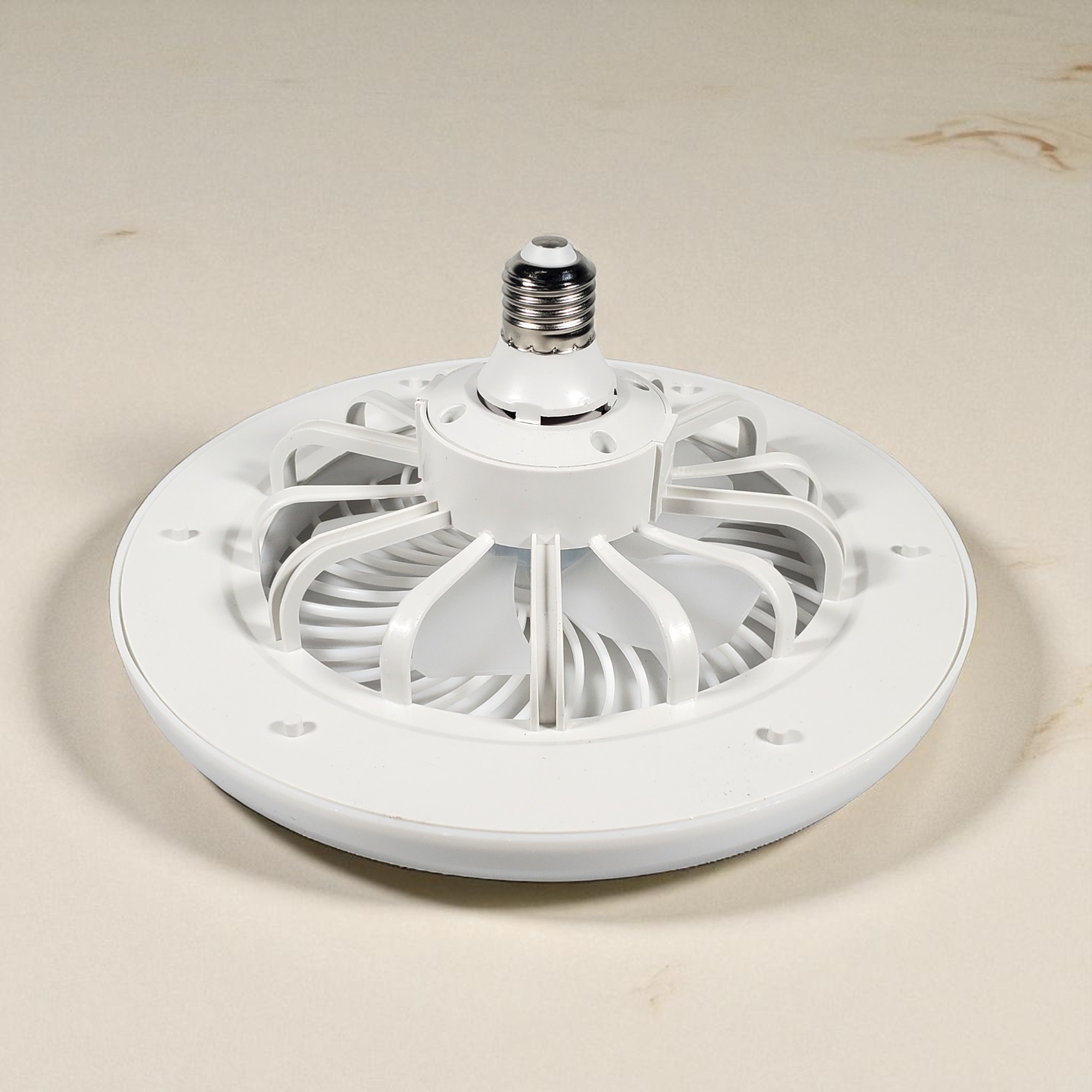 TIASTHAN Kipas Angin Gantung Lampu LED Tri Color with Remote Control - TS69