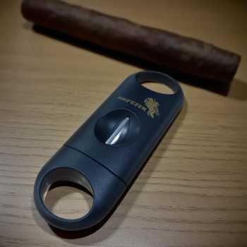 KNIFEZER Pemotong Rokok Cerutu Cigar Cutter Guillotine Blade V Cut - 0810S