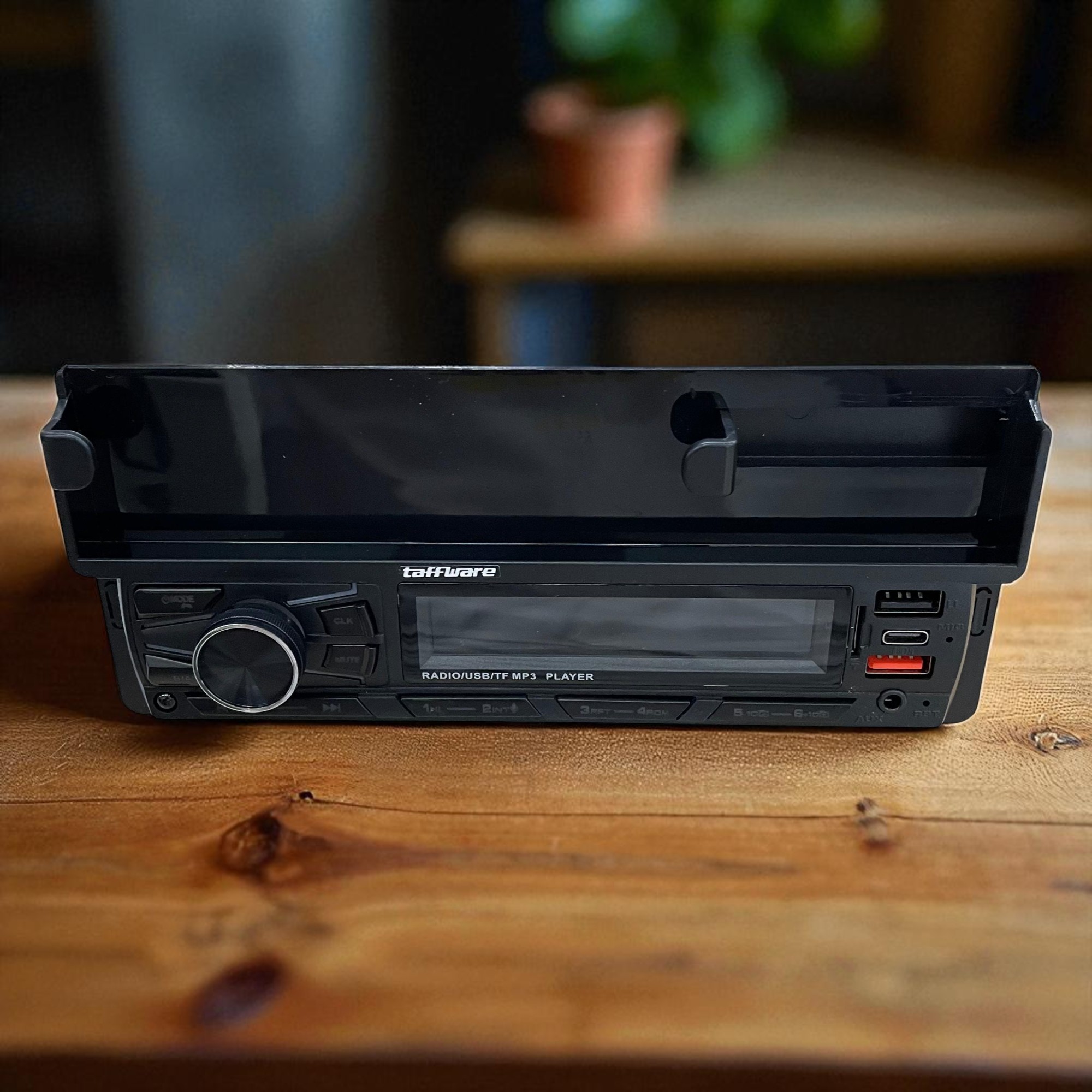 Taffware Tape Mobil MP3 Player Bluetooth USB ISO with Phone Holder - HL82