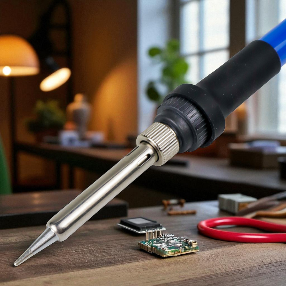Taffware Solder Adjustable Temperature Fast Heating 60W with 5 Tips - CS-31