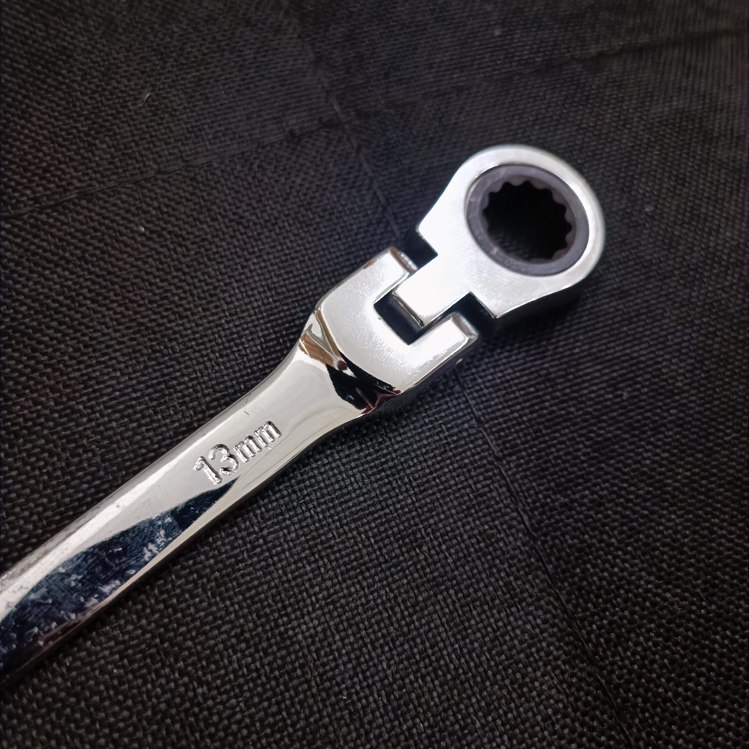 OLOEY Kunci Pas Dual Head Combination Ratchet Wrench Flexible Head - CL6-24