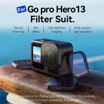 TELESIN ND CPL Camera Lens Filter Kit for GoPro Hero 13 - S5-FLT-13-TGP