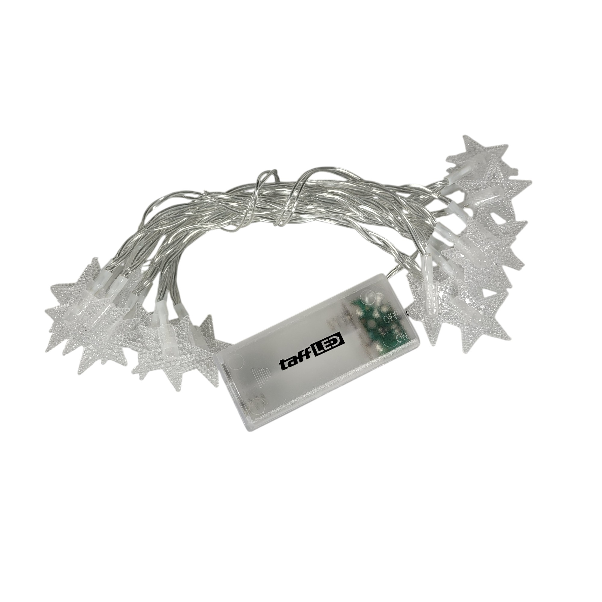 TaffLED Lampu Hias String Lights Star Shape Waterproof 20 LED 3M - G23
