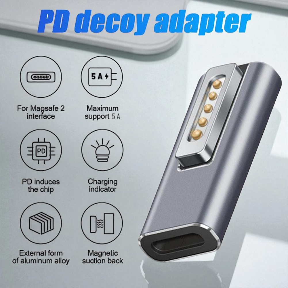 BLUELANS Adapter Type C to MagSafe 2 PD Fast Charger MacBook 5A - BL-91003