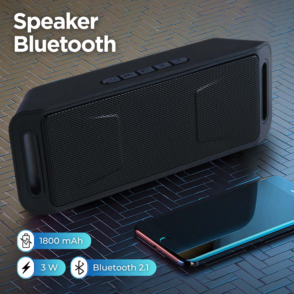 Yinew Speaker Bluetooth Portable Megabass Stereo A2DP - SC-208