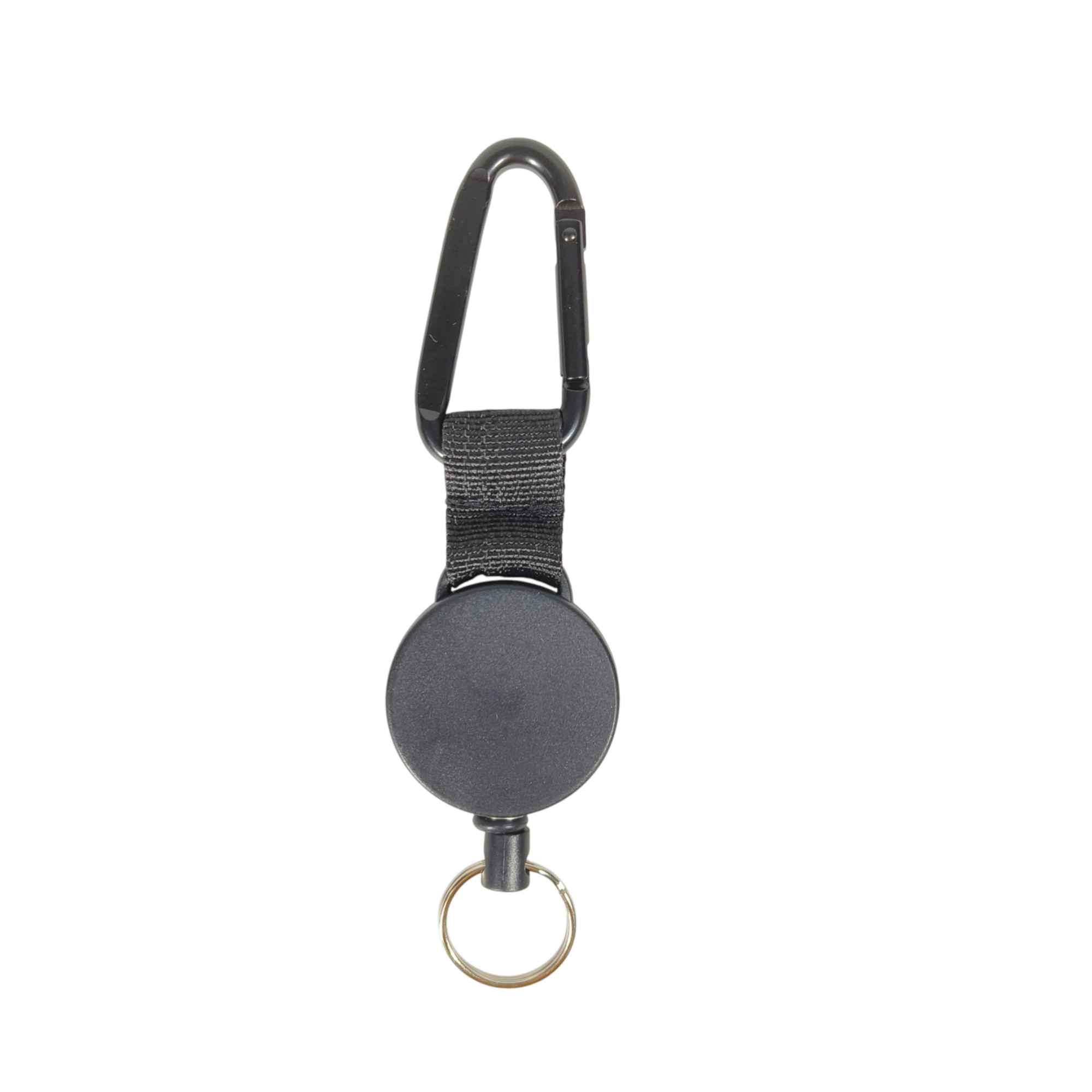 QOONG Gantungan Kunci Retractable Carabiner Steel Wire - H24