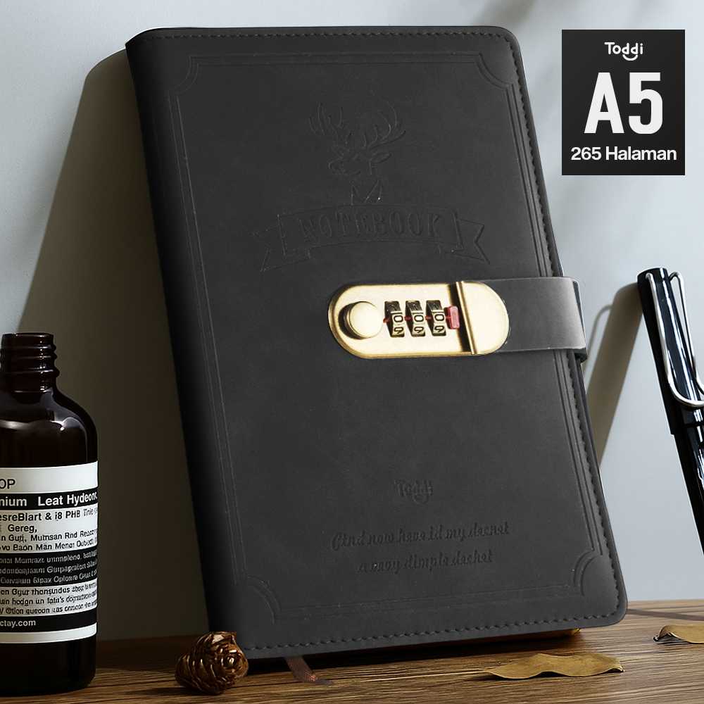 Jual Toddi Buku Diary Notebook Catatan Jurnal 80GSM 265 Halaman