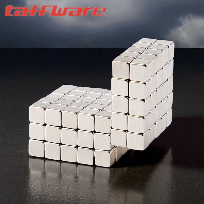 Taffware Strong Neodymium Magnet NdFeB N35 5x5x5mm - F001699