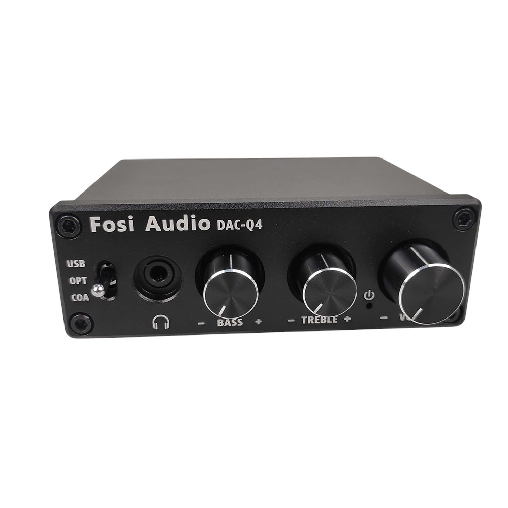 Fosi Audio USB Amplifier HiFi Stereo Gaming DAC Headphone - DAC-Q4