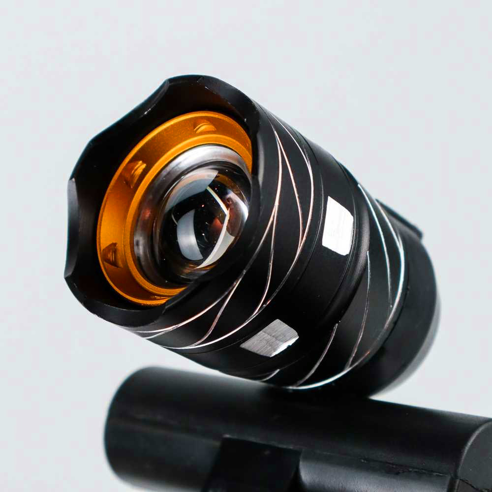 TaffLED Lampu Depan Sepeda Rechargeable LED CREE XML-T6 Waterproof - ZK30