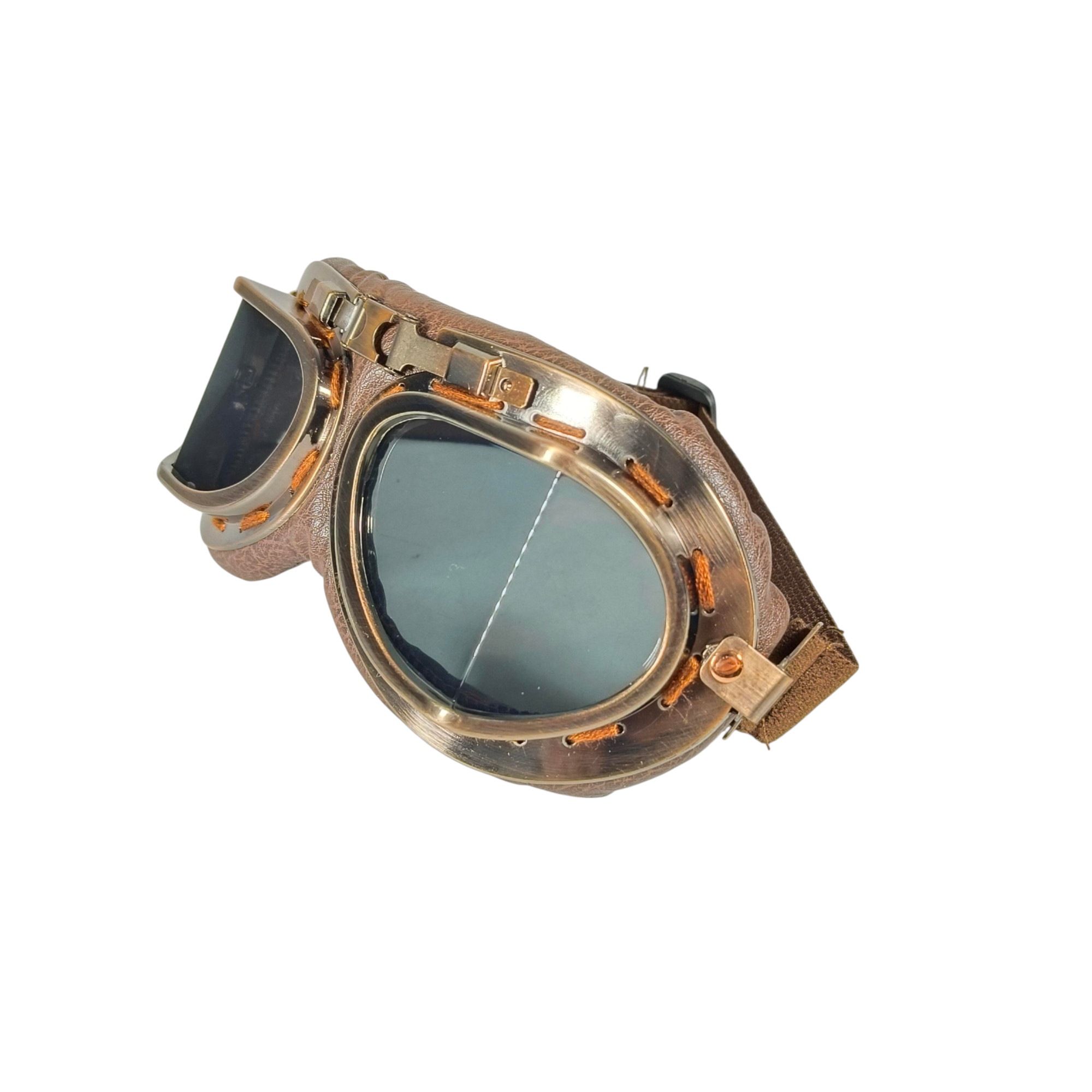 MOORE Kacamata Motor Motorcycle Safety Goggles Foldable Vintage - M10