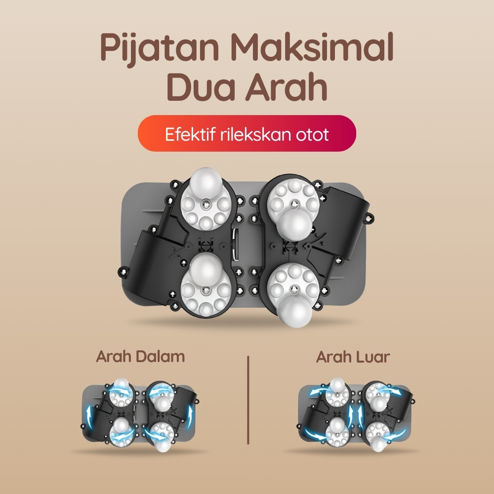 WTOTECH Bantal Pijat Leher Elektrik 3 Mode Neck Massager Pillow - UMP-021