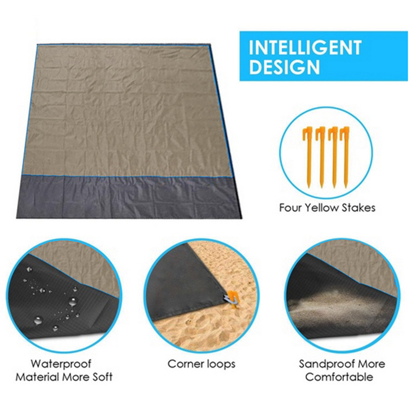 TaffSPORT Tikar Lipat Matras Camping Piknik Outdoor Waterproof Mat - FS-008