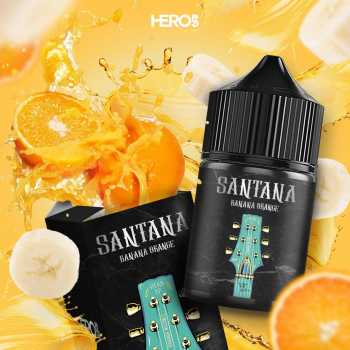 Santana Banana Orange Ice 60ml - Liquid Vape Freebase By Hero57