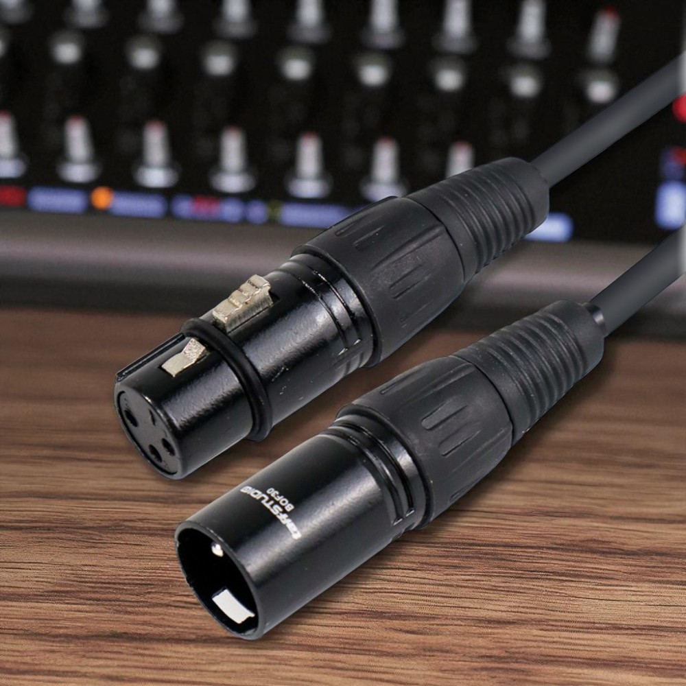 TaffSTUDIO Kabel XLR M/F OFC Microphone Karaoke Shielded - BOF30