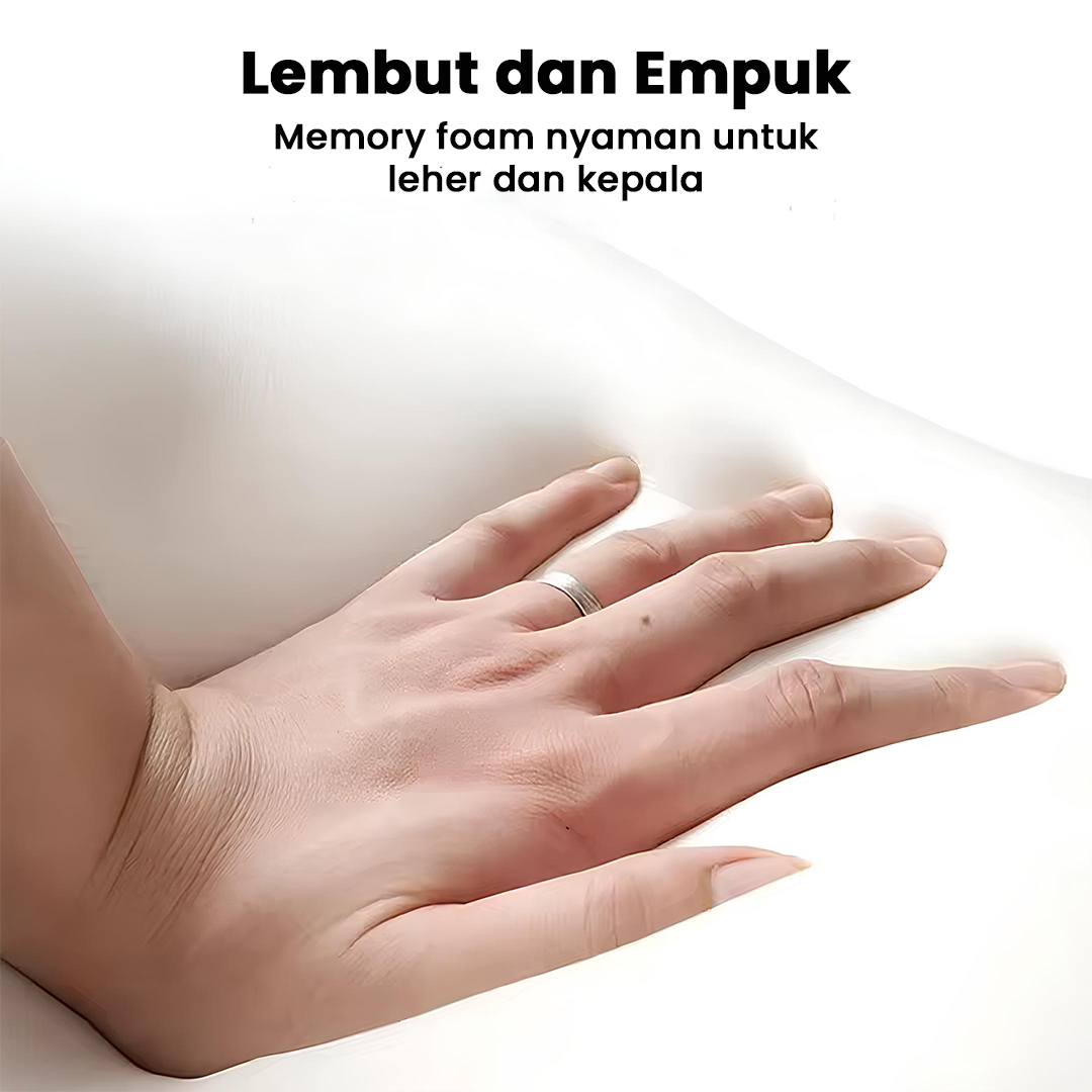 MALUOKASA Bantal Punggung Mobil Memory Foam Lumbar Support - M3D