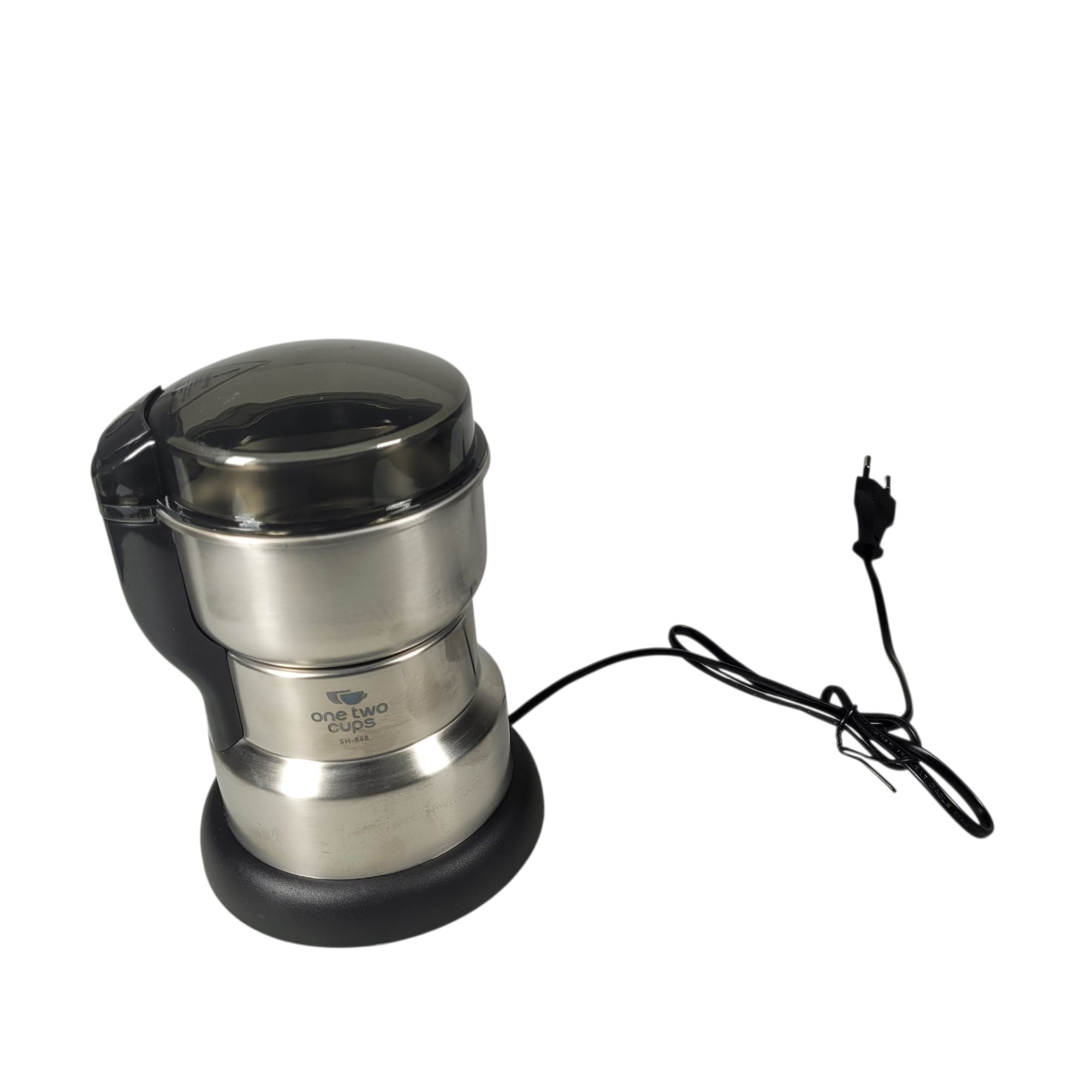 One Two Cups Alat Penggiling Kopi Elektrik Bumbu Coffee Grinder 200W - SH-666