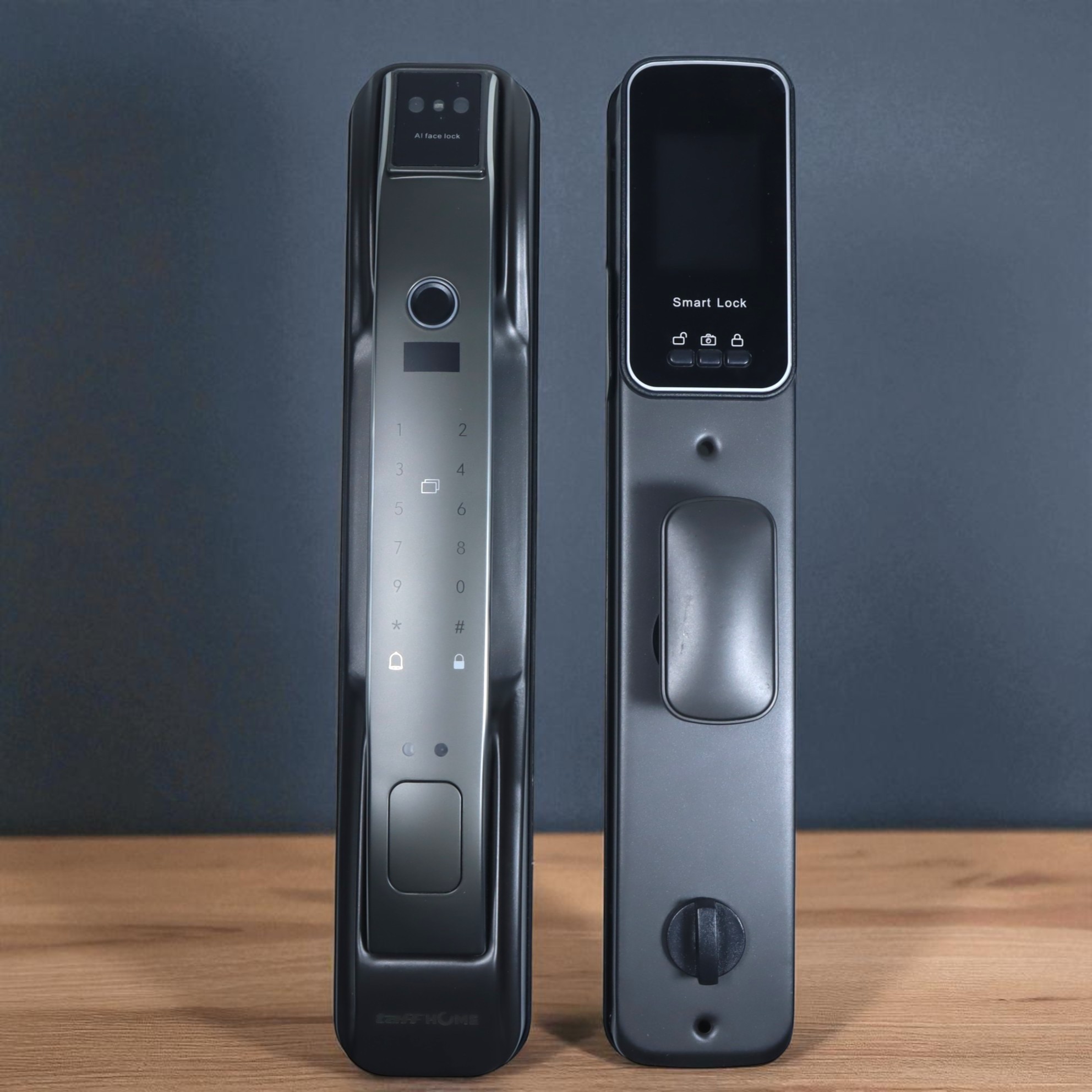 YONGLISHUN Smart Door Lock Fingerprint 3D Face Recognition Card Eques - YS-3D