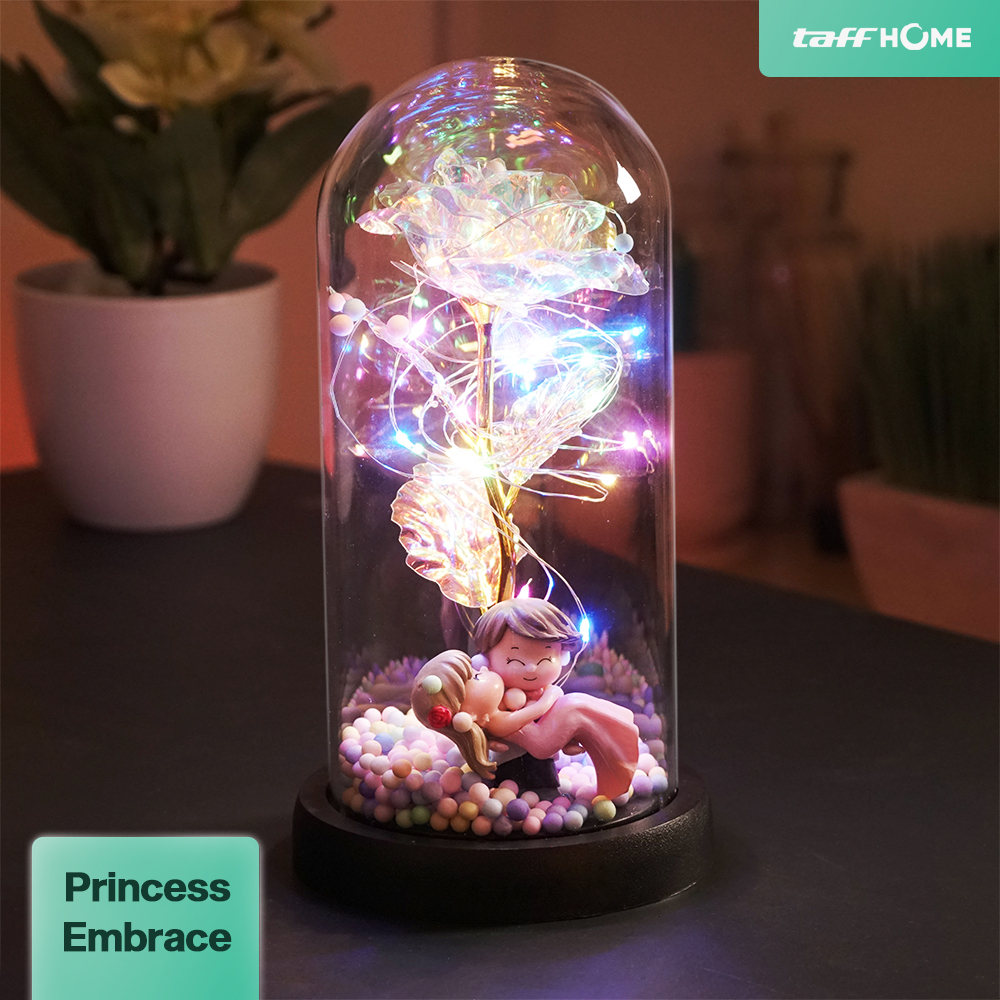 TaffHOME Lampu Meja Hias LED Galaxy Rose Eternal Colorful Light - TH-505
