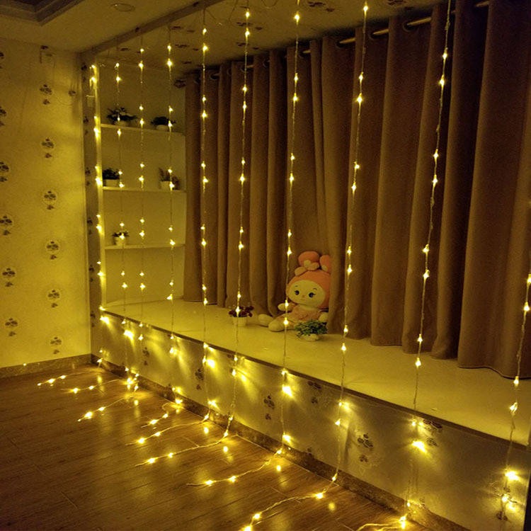Kaslam Lampu Hias Gorden String Lights Wall Decoration 3x3M - S-32