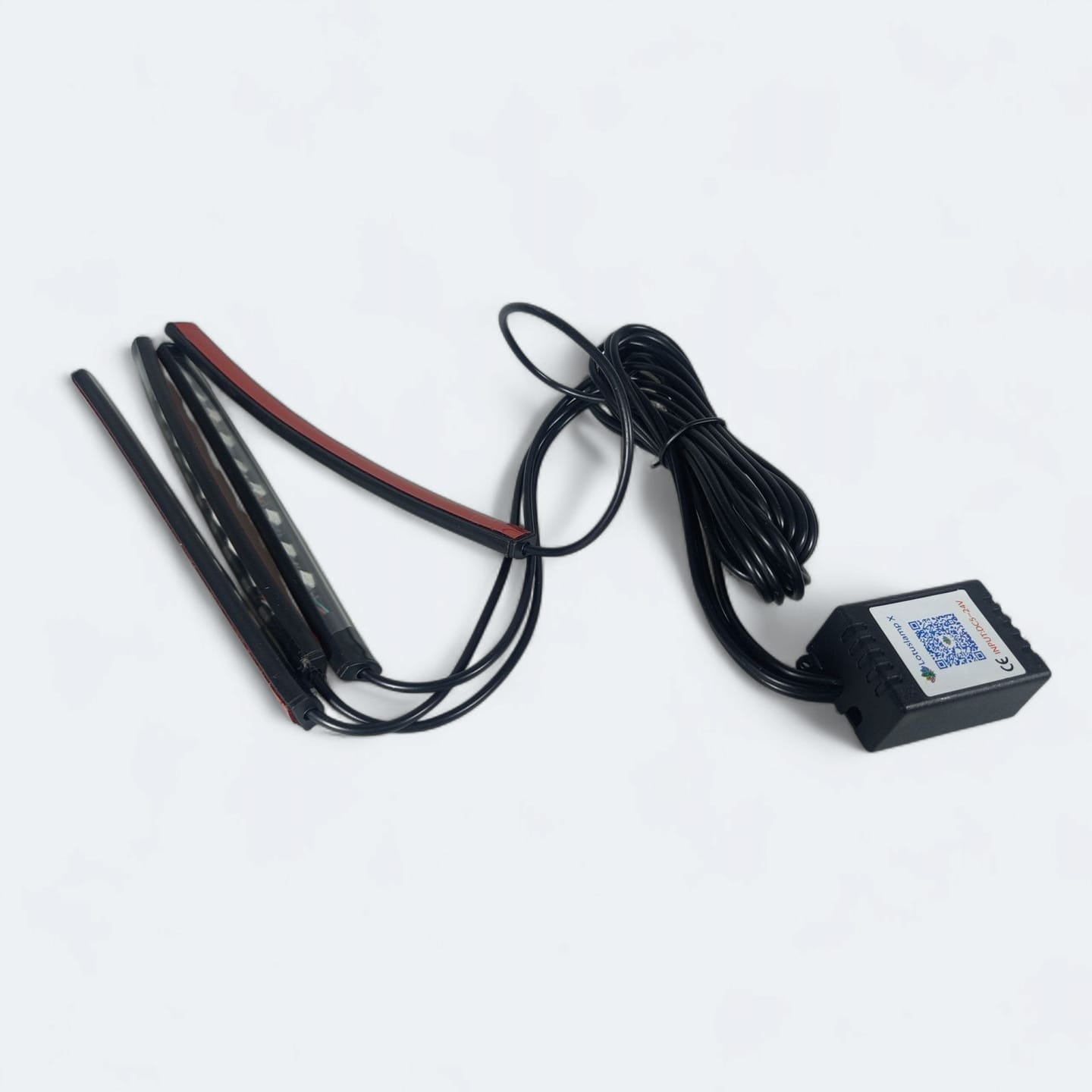 JIAMEN Lampu LED Strip Flexible Car Light Smart App USB 8 Color 4 PCS - J72
