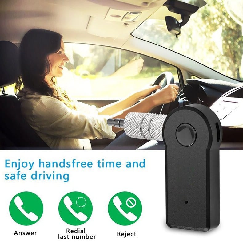 VCACA Bluetooth Receiver Audio Mobil Speaker Handsfree A2DP 3.5mm - VC50