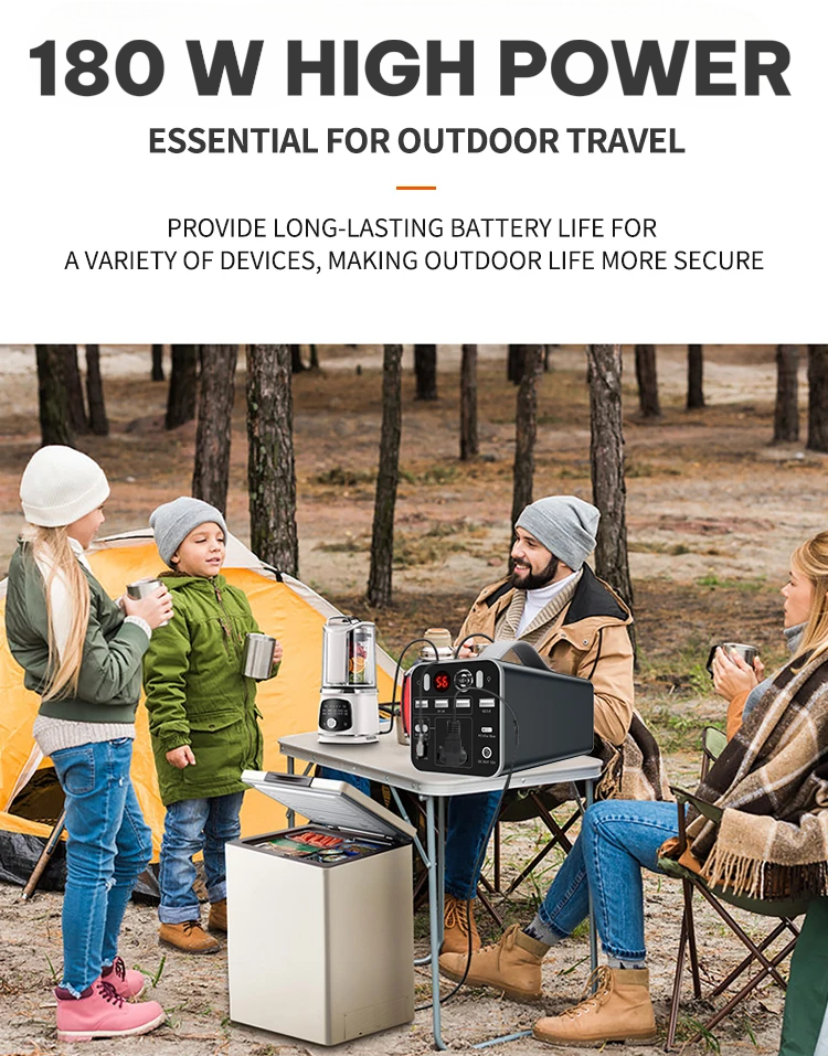 MEIYULIN Portable Power Supply Station Outdoor Generator 180W 45000mAh - OKD180