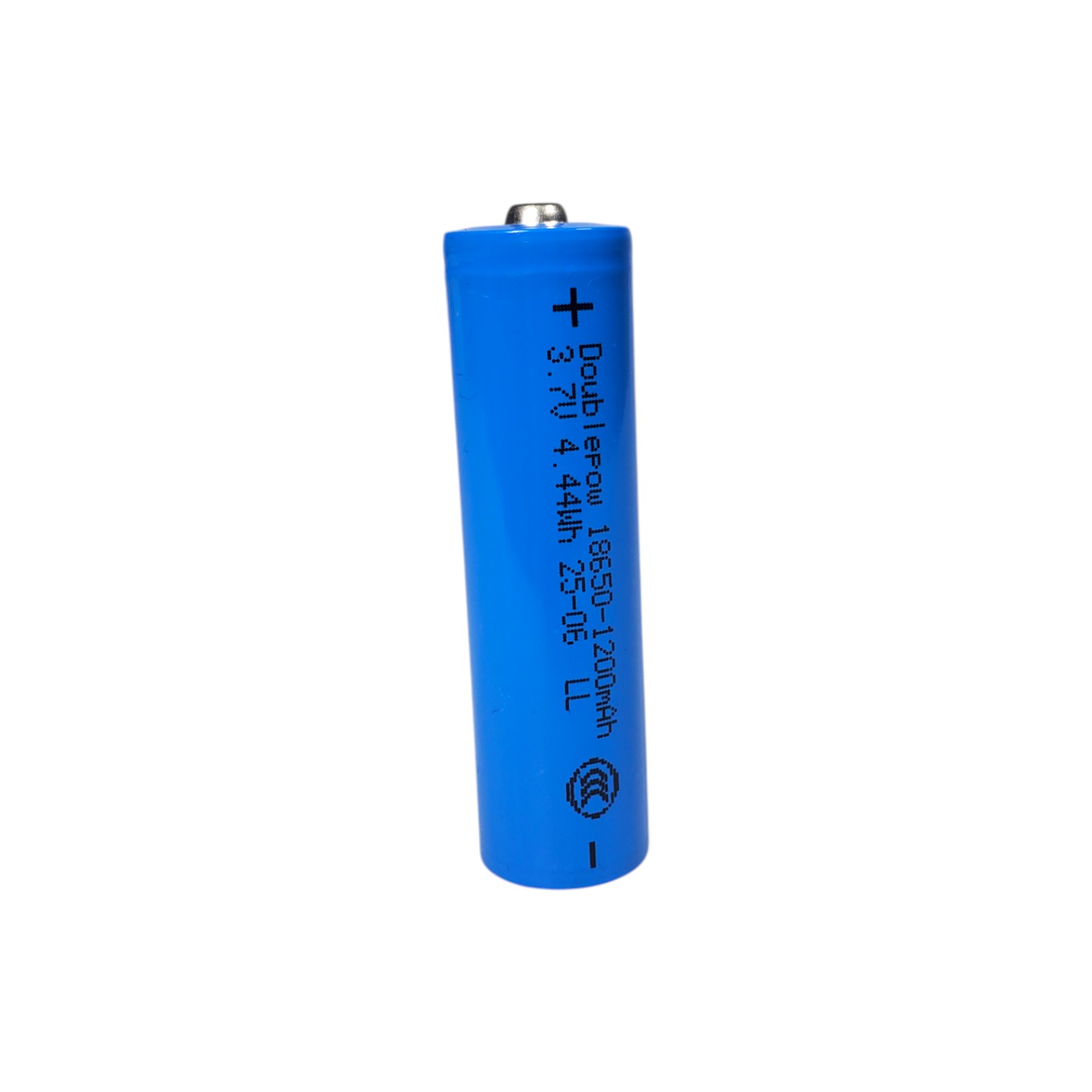 Doublepow Baterai Lithium Tip Head 18650 3.7V 1200mAh 1 PCS