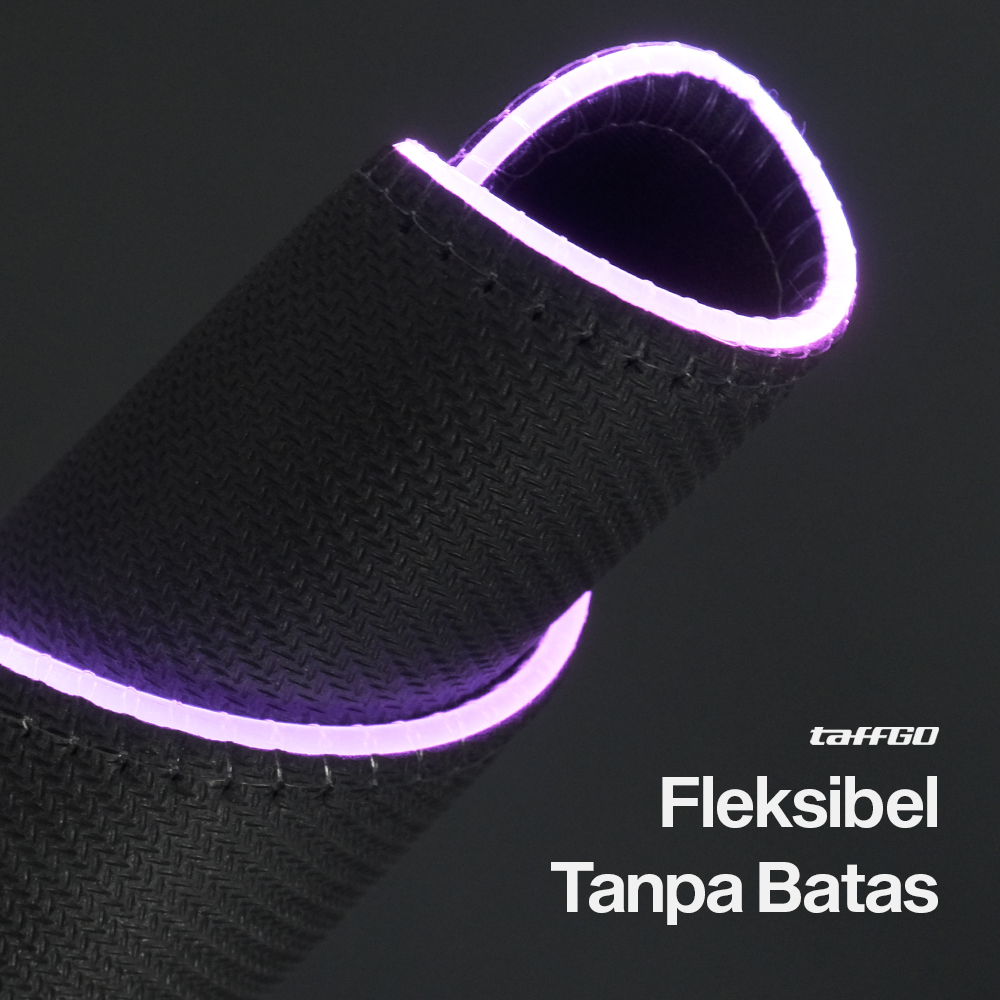 TaffGO Gaming Mouse Pad Glowing RGB LED High Precision