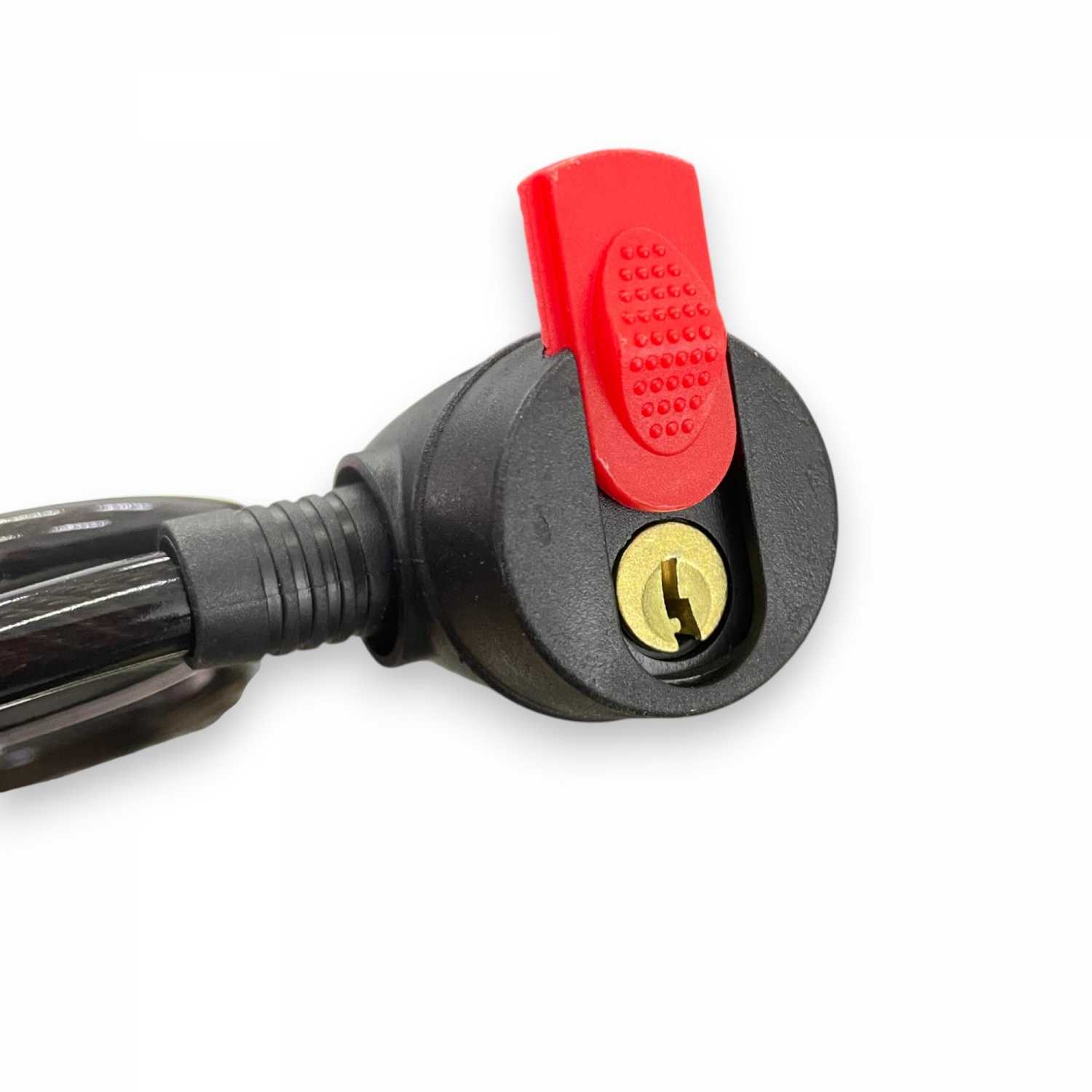 TaffGUARD Kunci Gembok Sepeda Anti Maling Baja Lock - TY588YZ - Gambar 3