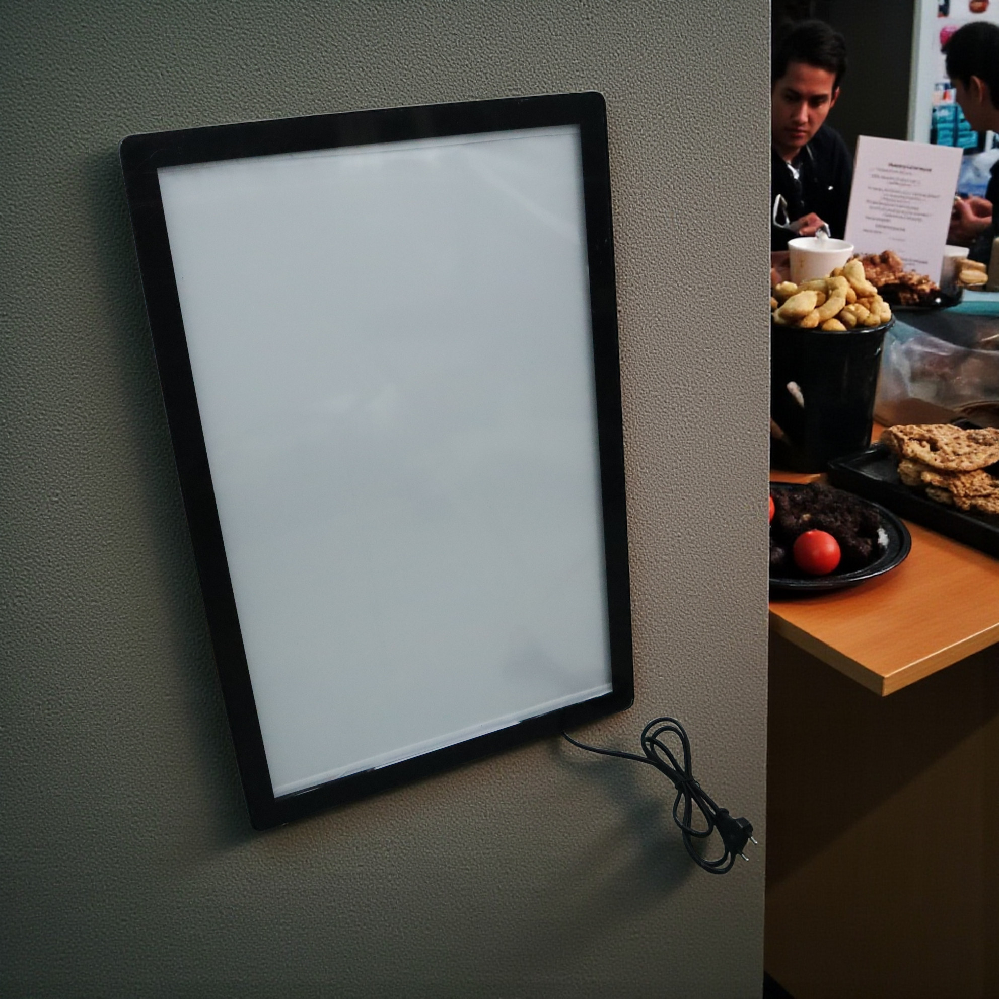 FEILANGPU Light Box Display Frame Poster LED Slim Round Edge 16W - FL-60