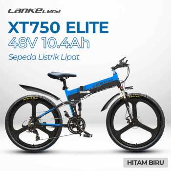 Jual Lankeleisi Sepeda Listrik Lipat Folding Bike Elite Version