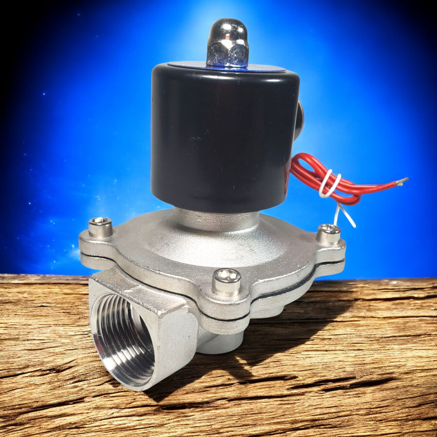 GRT Solenoid Water Valve Stainless Steel Normally Close 220V 1 Inch - 2W-250-25