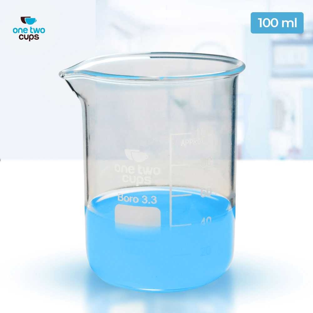 Jual One Two Cups Gelas Ukur Lab Kimia Multifungsi Borosilicate