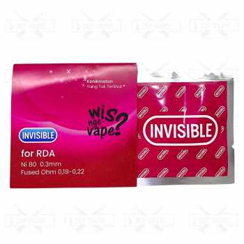 Coil Invisible Fused for RBA / RDA - Invisible Coil by Tonga